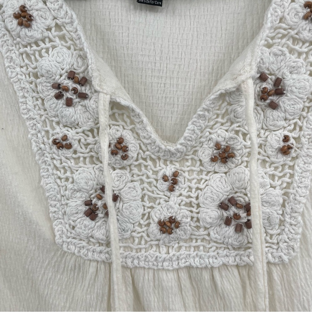 Boho Lace Detailed Tank Top - Picture 4 of 10